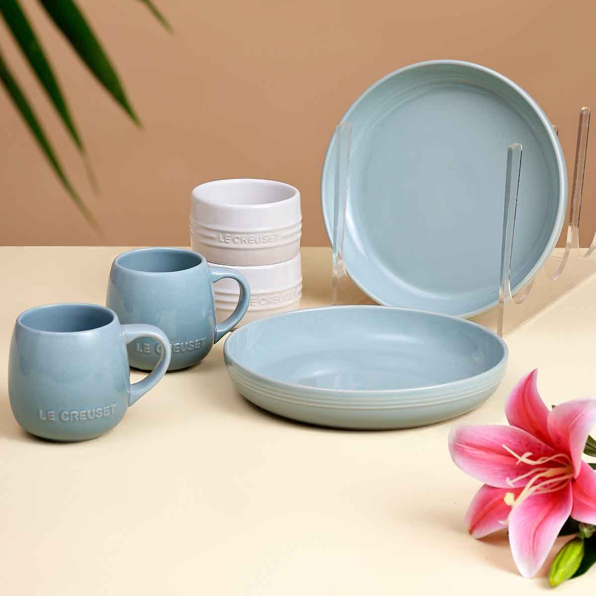 Stoneware Coupe Set of 6