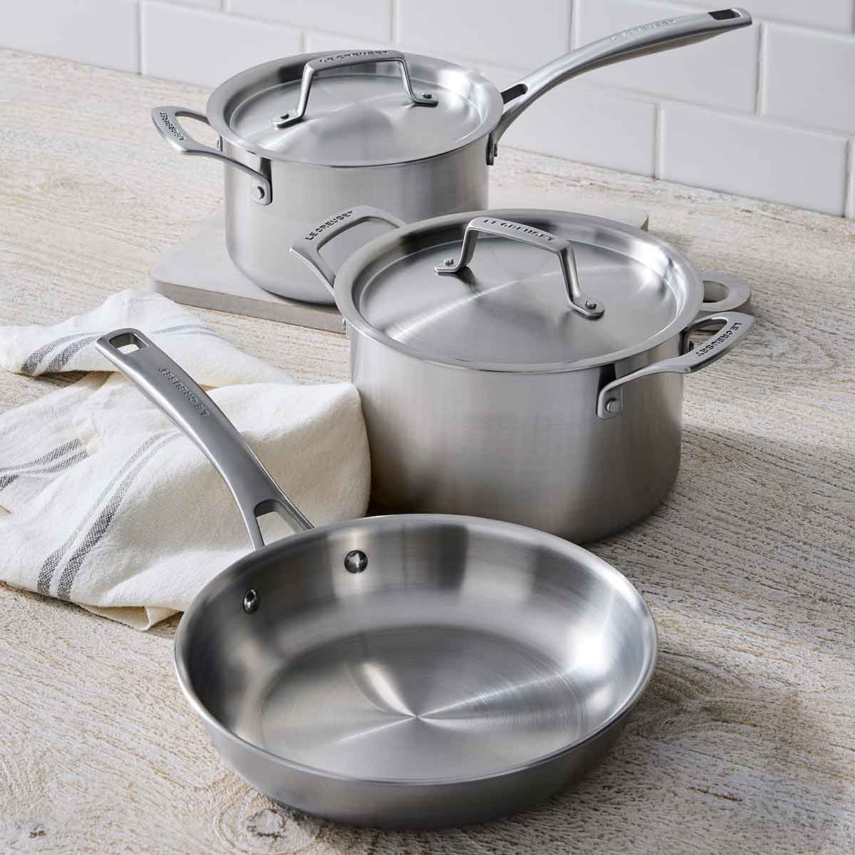 Essential 3-PLY Stainless Steel Set of 3