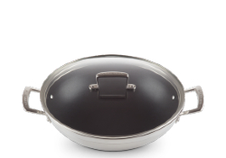 3 Ply Wok & Glass Lid